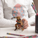 Figurine Mutant tigre Papo en PVC, Collection Fantastique, jouet éducatif idéal pour enfants et collectionneurs