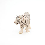 Figurine Tigre blanc Papo en PVC, thème félins, Collection Animaux sauvages, jouet éducatif idéal pour enfants et collectionneurs