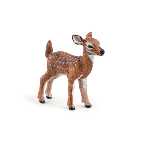 Figurine Faon Papo en PVC, thème forêt, Collection Animaux sauvages, jouet éducatif idéal pour enfants et collectionneurs