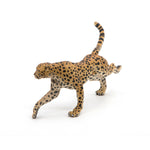 Figurine Guépard courant Papo en PVC, thème félins, Collection Animaux sauvages, jouet éducatif idéal pour enfants et collectionneurs