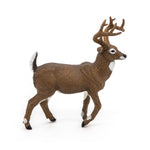 Figurine Cerf de Virginie Papo en PVC, thème forêt, Collection Animaux sauvages, jouet éducatif idéal pour enfants et collectionneurs