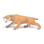 Figurine Smilodon Papo en PVC, thème préhistorique, Collection Dinosaures, jouet éducatif idéal pour enfants et collectionneurs