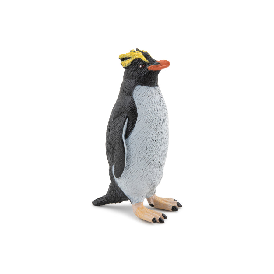 Figurine Gorfou doré Papo en PVC, Collection animaux marins, jouet éducatif idéal pour enfants et collectionneurs