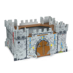 Mon premier château Papo en bois, Collection Médiéval, décor pour figurines, idéal pour enfants
