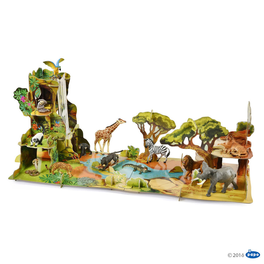 Papo Rangsaz Figurine La savane - La Vie Sauvage | Papo France