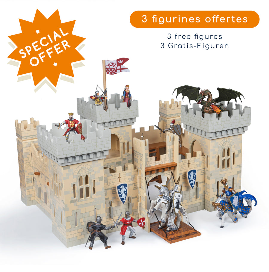 Die Burg des Waffenmeisters + 3 Gratis-Figuren