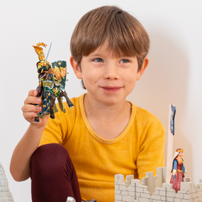 Figurine Maître des armes cimier dragon