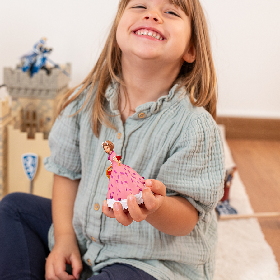 Princess with Rose Figurine
